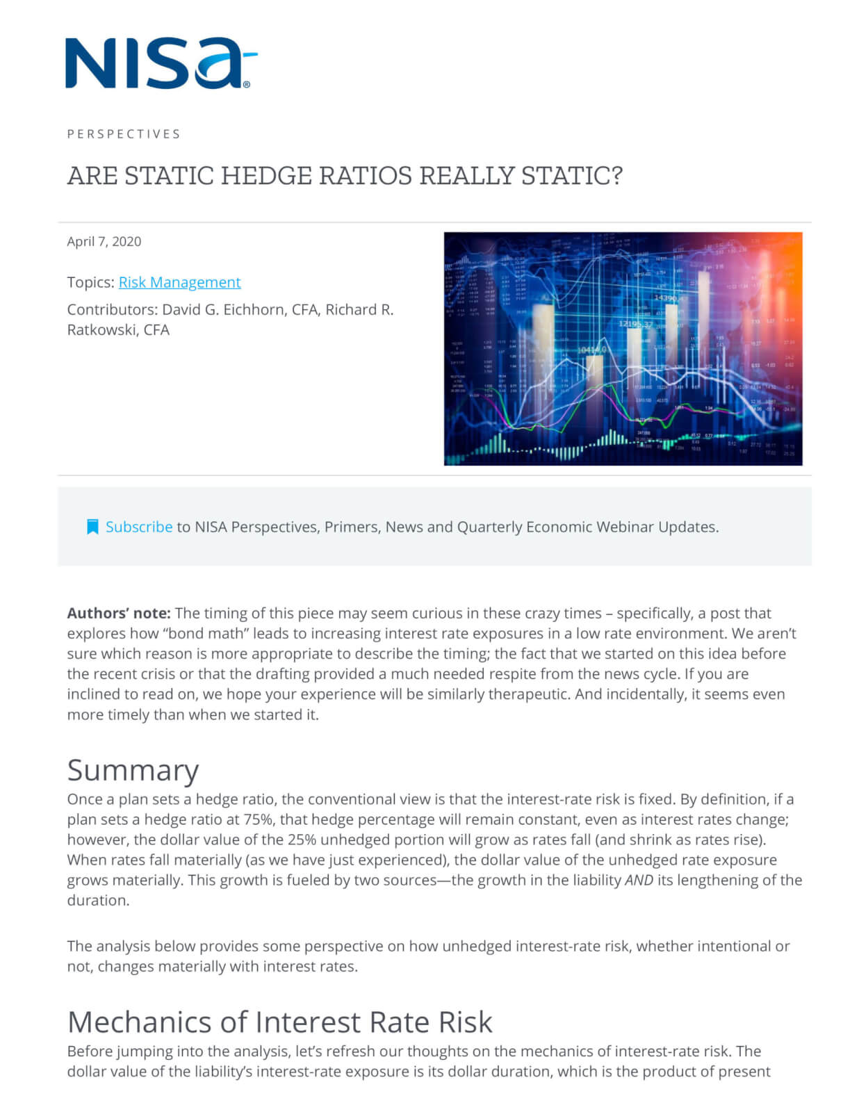 Are Static Hedge Ratios Really Static?
