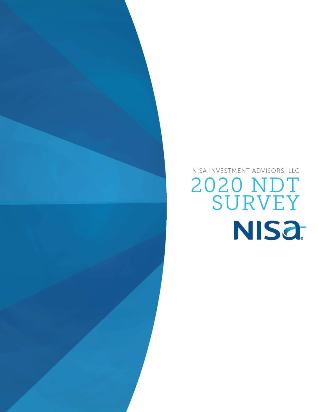 NISA 2020 NDT Survey Cover