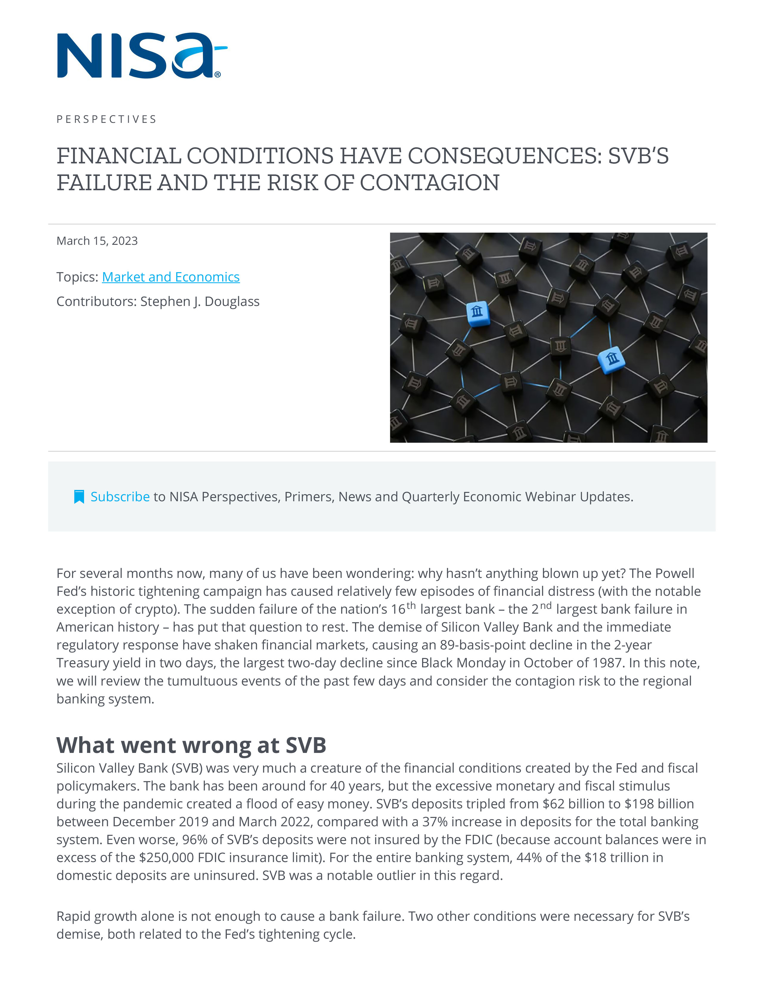 Financial Conditions Have Consequences