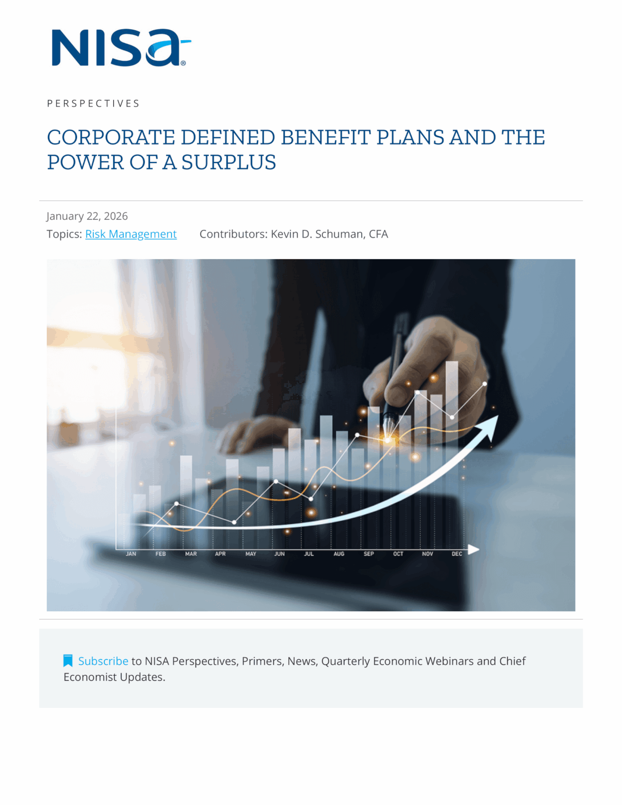 Corporate Defined Benefit Plans and the Power of a Surplus NISA Investment Advisors, LLC