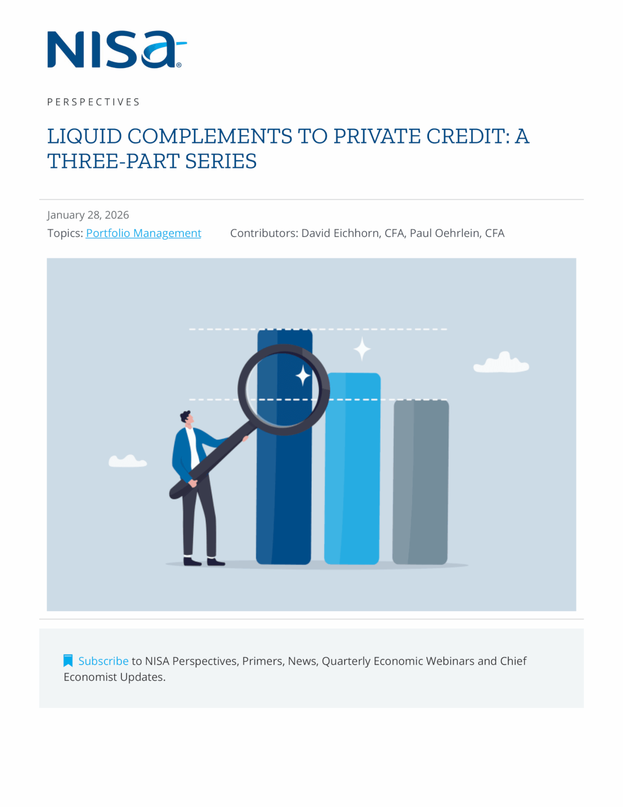 Part The Private Credit Premium Is Real NISA Investment Advisors, LLC