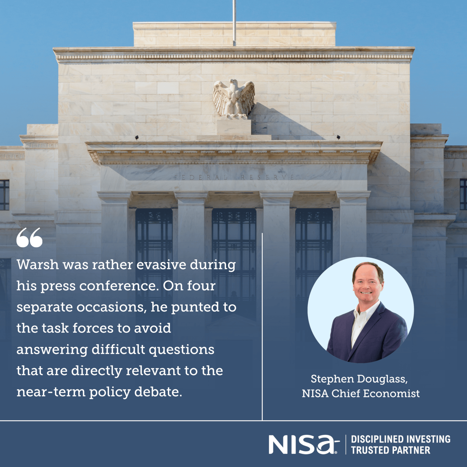 MarketWatch Quotes Stephen Douglass, NISA Chief Economist