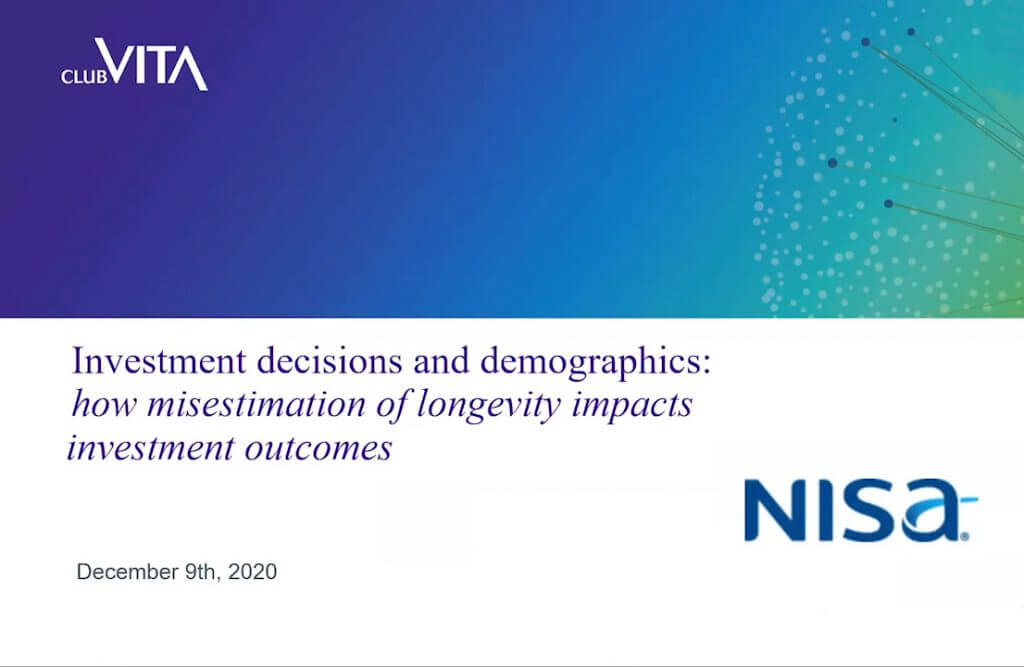 Investment Decisions and Demographics — How Misestimation of Longevity Impacts Investment Outcomes