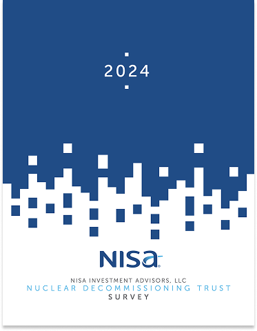 Cover of the 2024 NISA Survey of Nuclear Decommissioning Trust Sponsors