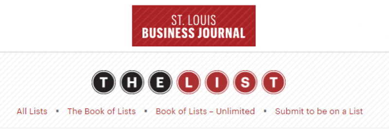 STL Biz Journal Rankings STL Biz Journal Rankings
